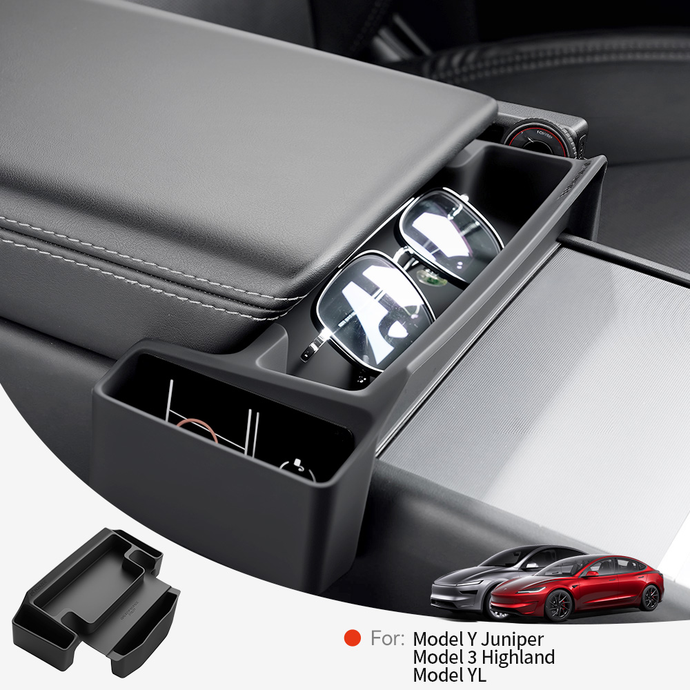 Car Accessories Essentials - Kotak Penyimpanan Sandaran Tangan Konsol Tengah
