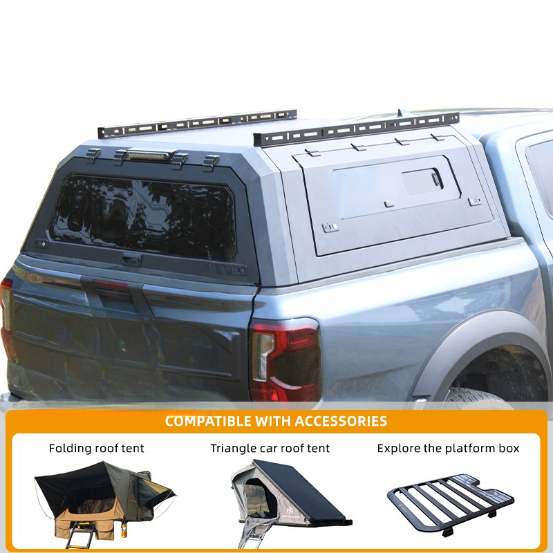 Car Accessories For Camping - Penutup Bak Pikap Hardtop Baja Tahan