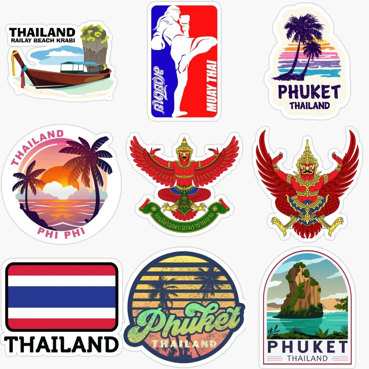 Car Accessories Thailand - T Thailand Bendera Lanskap Lambang Aksesoris