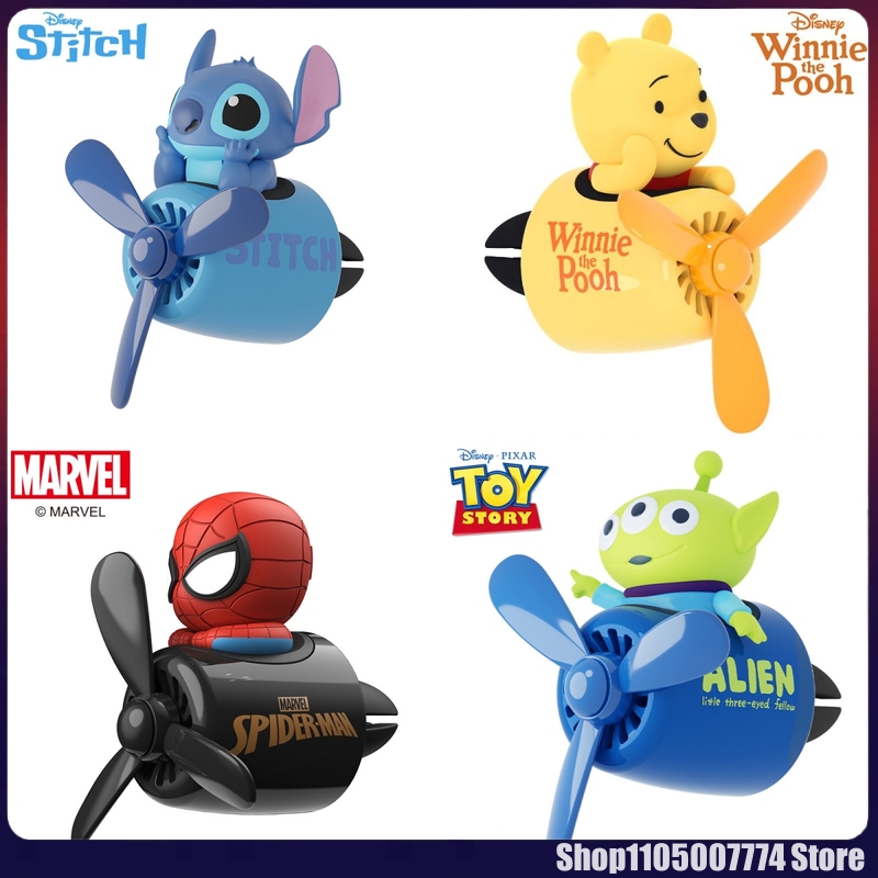 Car Accessories Essentials - Stitch Spiderman Karakter Alien Dekorasi Saluran