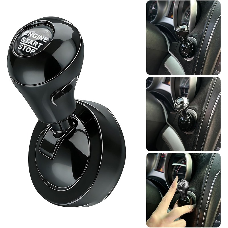 Car Accessories Essentials - Dekorasi Joystick Retro Mobil Tombol Start