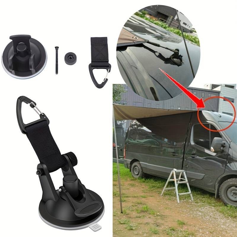 Car Accessories For Camping - 4Pcs Pengait Pengikat Universal untuk Motorhome,