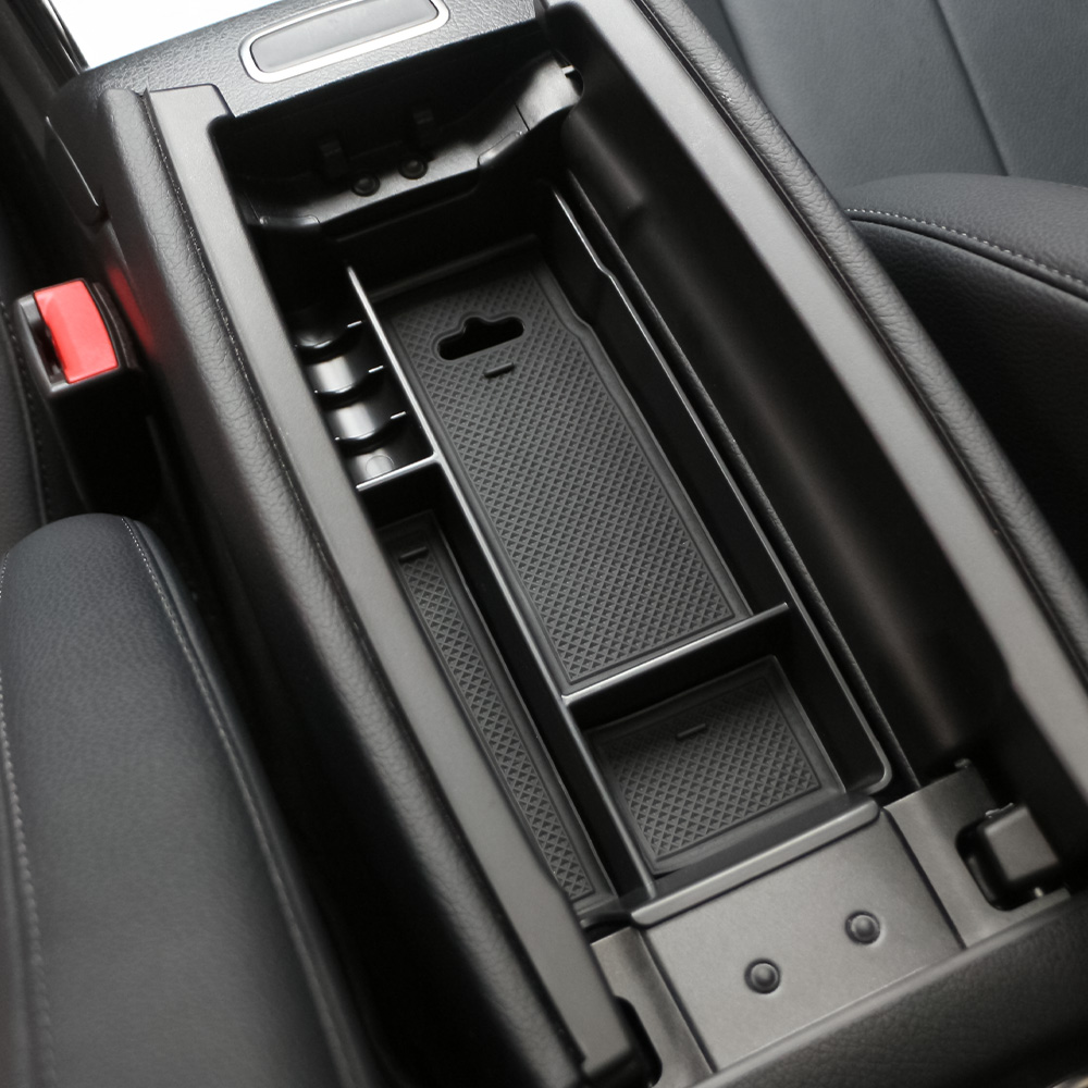 Car Accessories Mercedes - Baki kotak penyimpanan sandaran tangan mobil,