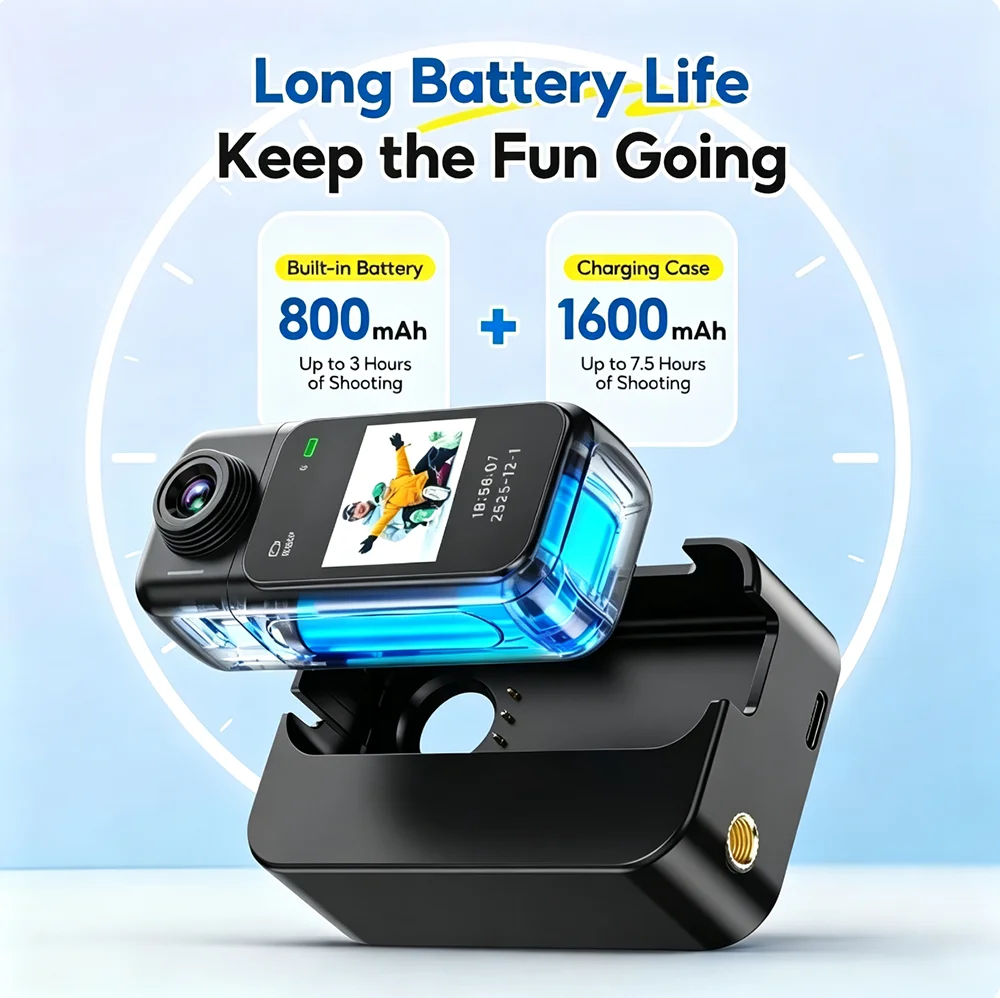 Kamera Vlog Mini WiFi 4K/1080P - Car Accessories Online ulasan dan harga