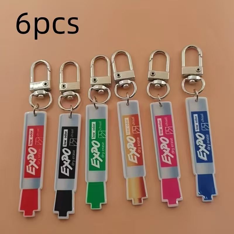 6 buah gantungan kunci pena ak - Car Accessories Gifts ulasan dan harga