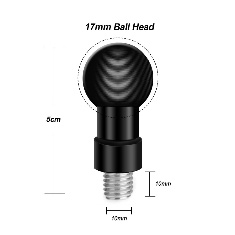 Adaptor Kepala Bola Aluminium  - Car Accessories Online ulasan dan harga