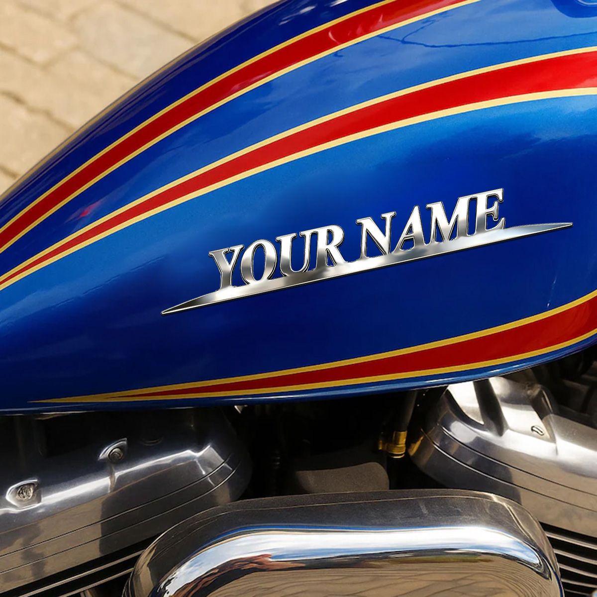 Stiker Nama Trendy Logam Kusto - Car Accessories Gifts ulasan dan harga