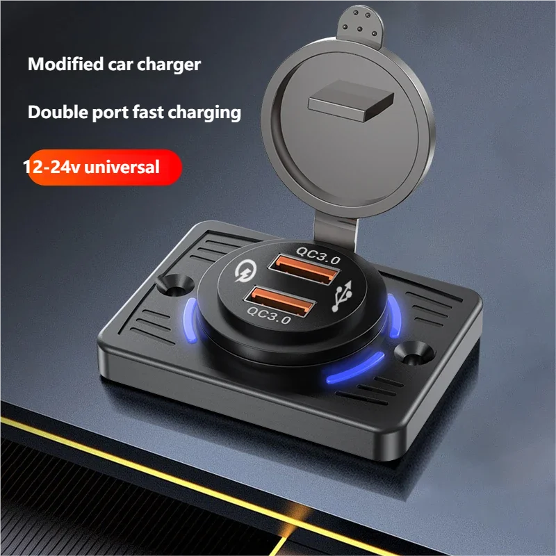 2 Port 12V RV USB Outlet QC 18 - Car Accessories Thailand ulasan dan harga