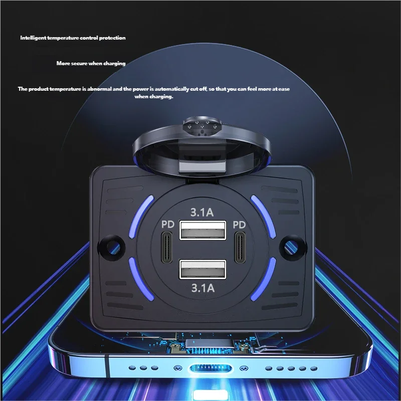 Soket Charger Mobil Dual USB Q - Car Accessories Thailand ulasan dan harga