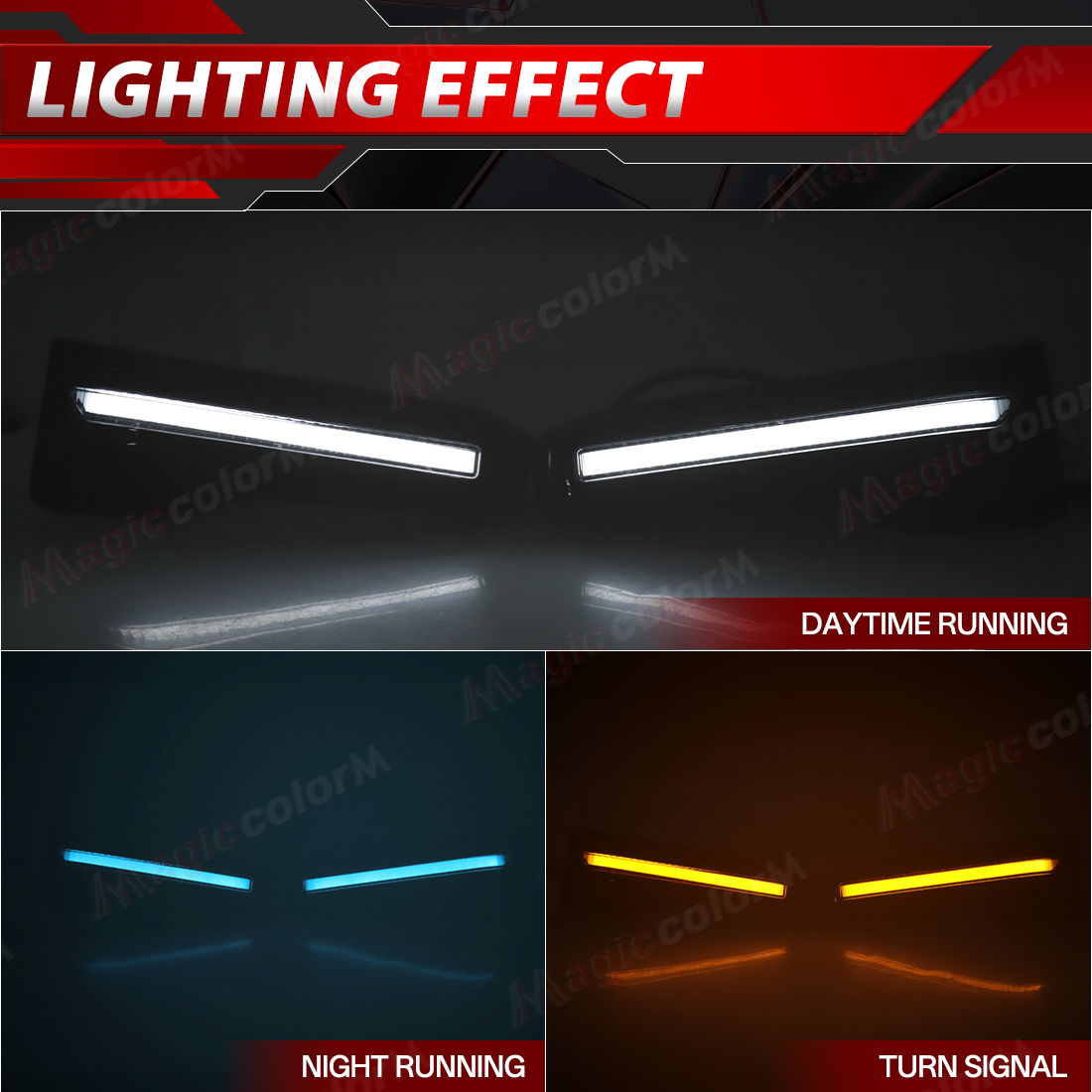 Lampu DRL LED untuk Toyota Lan - Car Accessories For Road Trip ulasan dan harga
