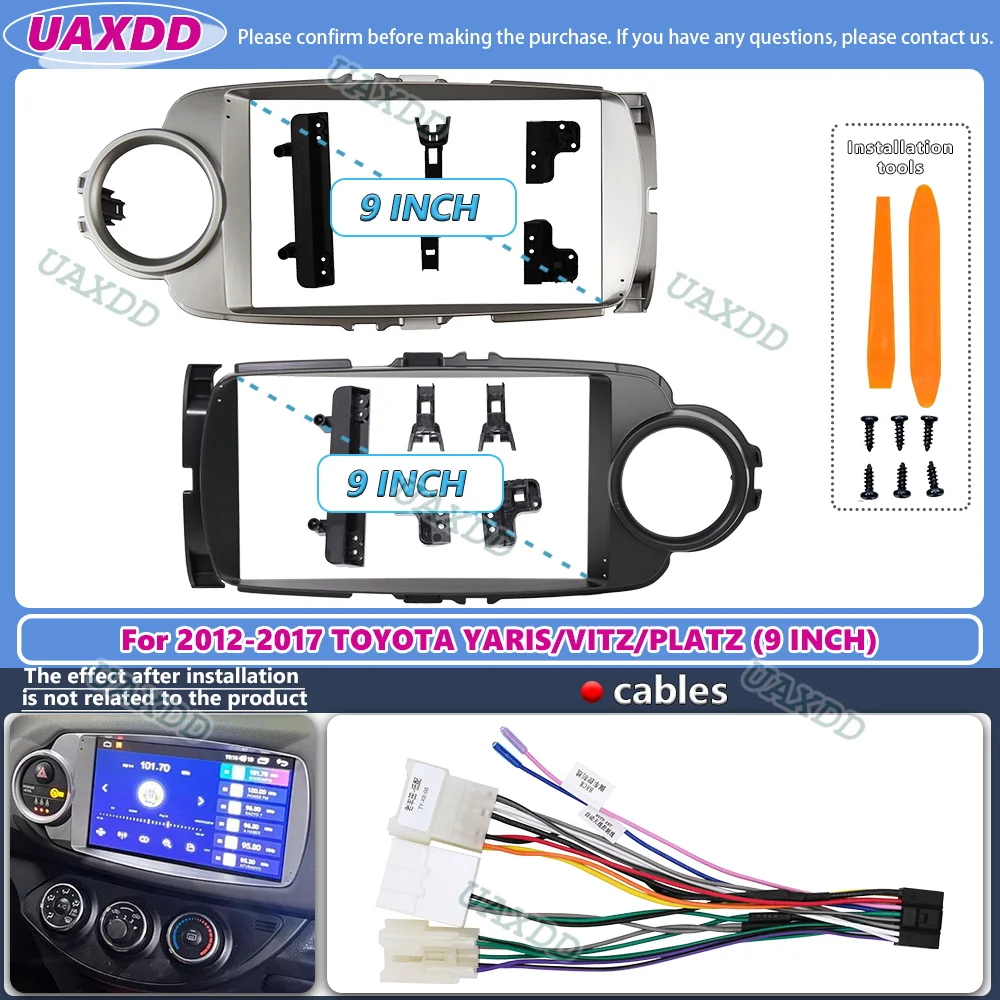 2 Din Car Untuk Toyota Yaris V - Car Accessories Online ulasan dan harga